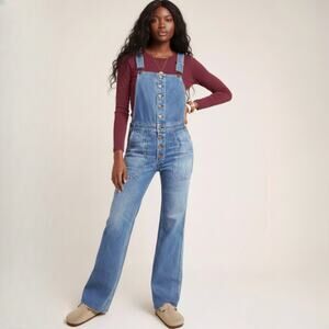 Anthropologie Citizens of Humanity Faye Denim Overalls Size Small